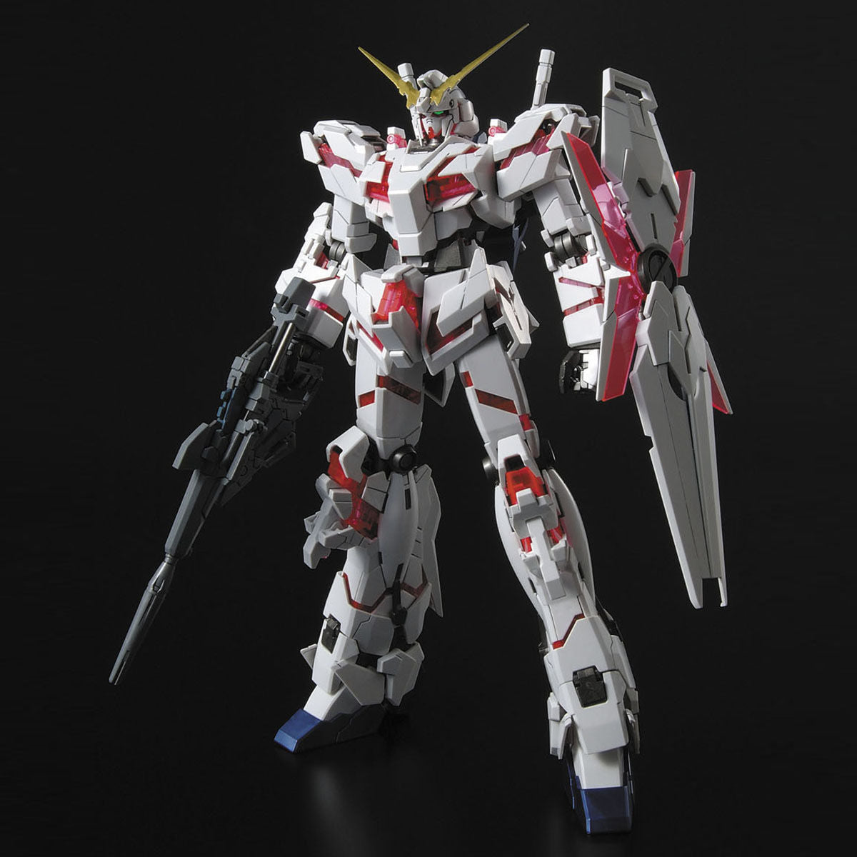 MG 1/100 Unicorn Gundam HD Color + MS CAGE