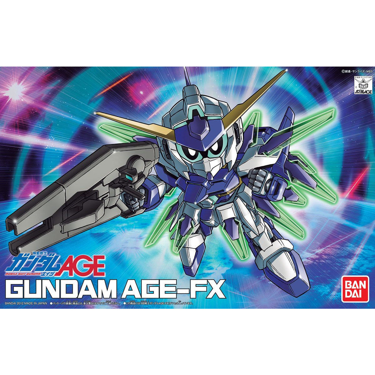 BB Senshi 376 Gundam AGE-FX