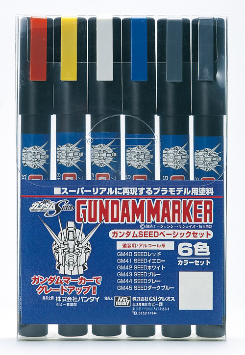 Gundam Marker Set - SEED Marker
