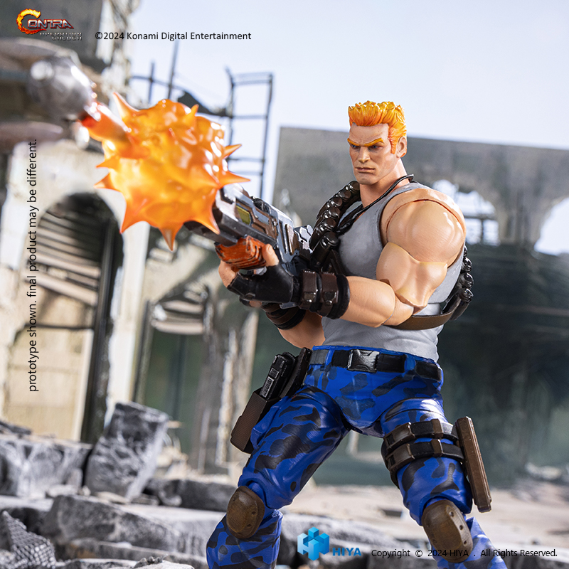 Exquisite Basic Series 1/12 Scale CONTRA:OPERATION GALUGA Bill Rizer