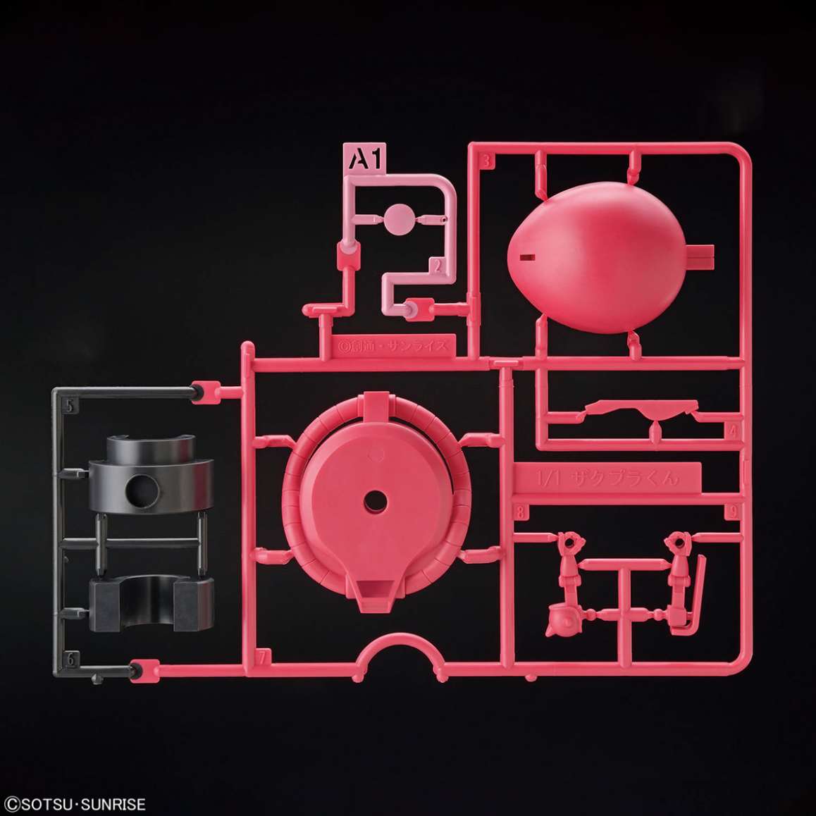 1/1 CHARZAKU-KUN DX Set (with runner version parts)