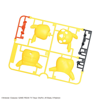 Pokemon Plastic Model Collection Quick!! 01 Pikachu