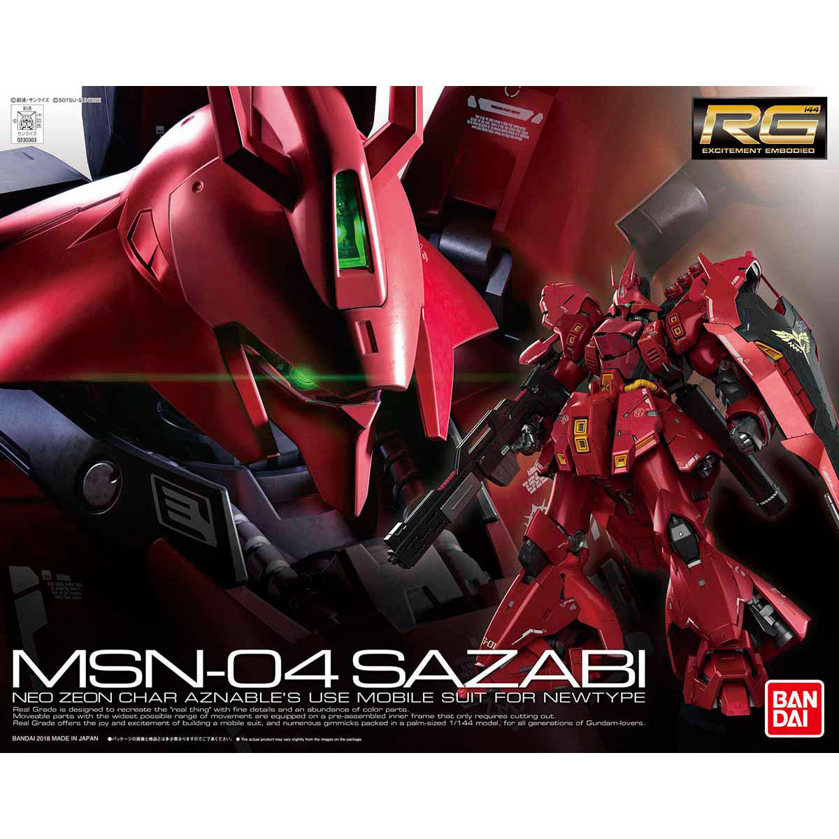 RG #29 1/144 Sazabi