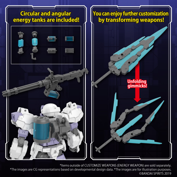 Energy Weapon Set (customization set)