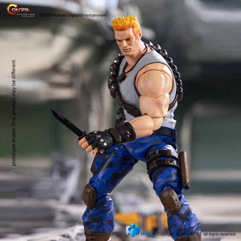 Exquisite Basic Series 1/12 Scale CONTRA:OPERATION GALUGA Bill Rizer