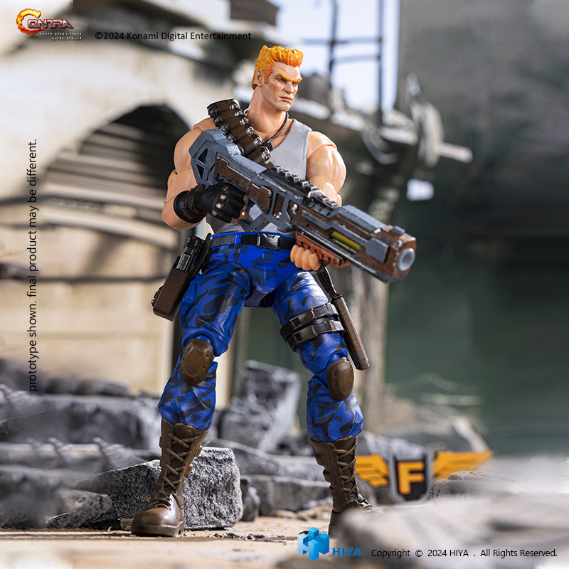 Exquisite Basic Series 1/12 Scale CONTRA:OPERATION GALUGA Bill Rizer