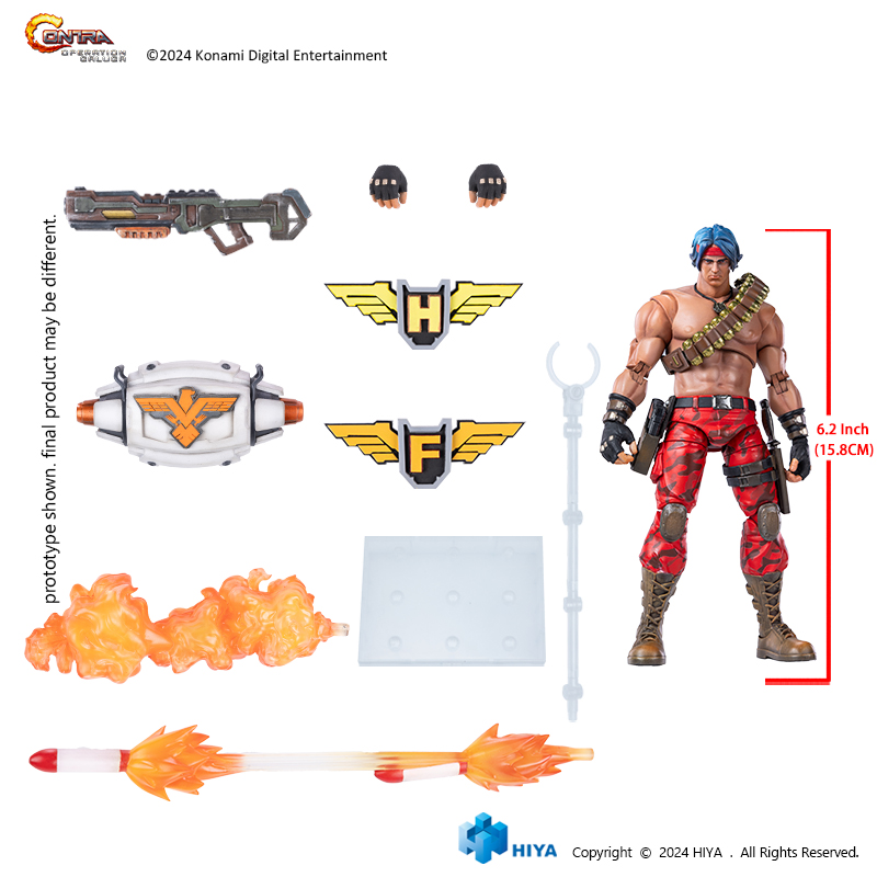 Exquisite Basic Series 1/12 Scale CONTRA:OPERATION GALUGA Lance Bean