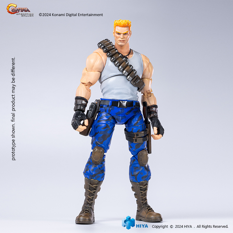 Exquisite Basic Series 1/12 Scale CONTRA:OPERATION GALUGA Bill Rizer