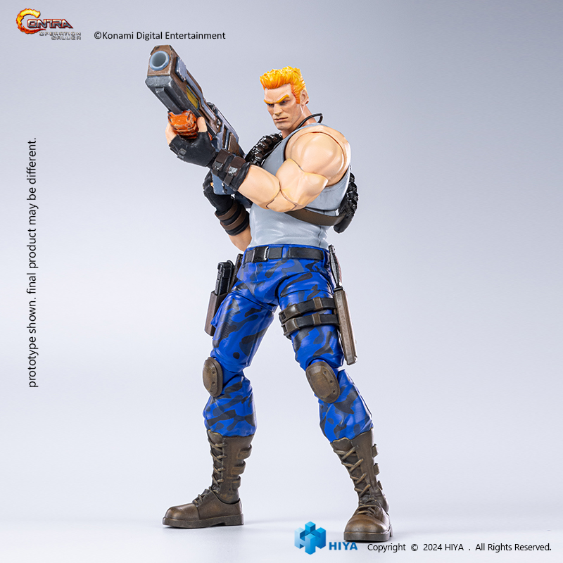 Exquisite Basic Series 1/12 Scale CONTRA:OPERATION GALUGA Bill Rizer