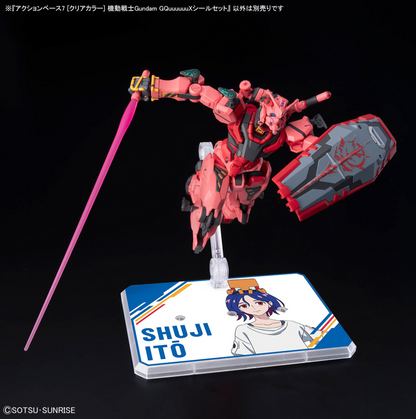 Action Base 7 [Clear Color] Mobile Suit Gundam GQuuuuuuX Sticker Set