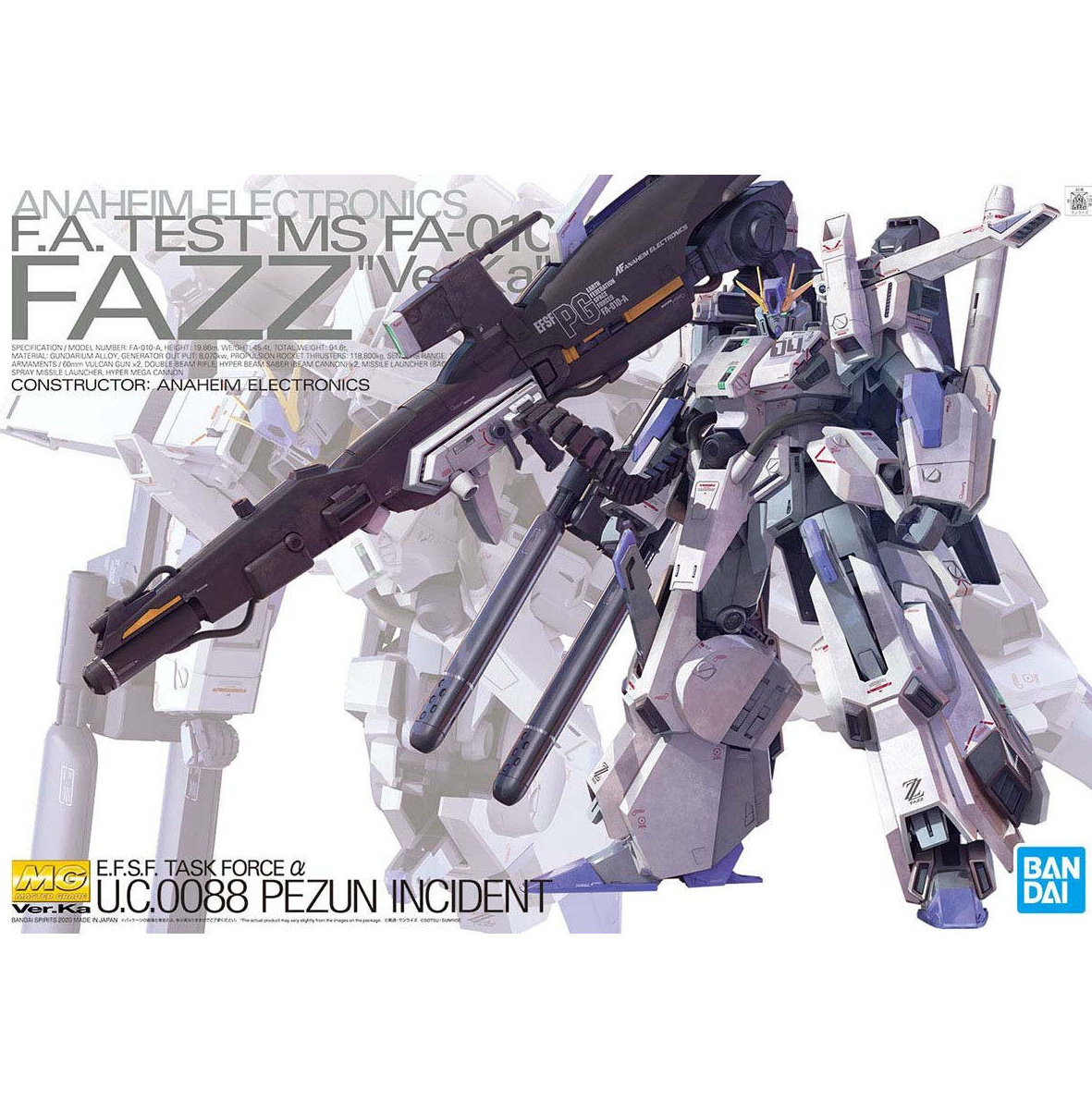MG 1/100 FAZZ Ver.Ka