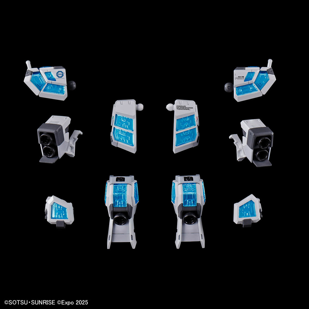 1/144 RX-78F00/E GUNDAM (EX-001 G.L.R.S.S. Feather UNIT) CHEMICAL RECYCLE Ver.